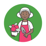 Gardening and yard work icon